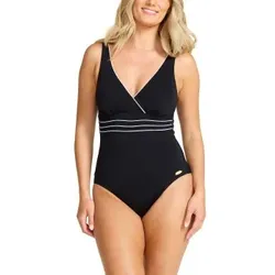 Damella Sandra Chlorine Resistant Swimsuit Schwarz Polyamid 40 Damen