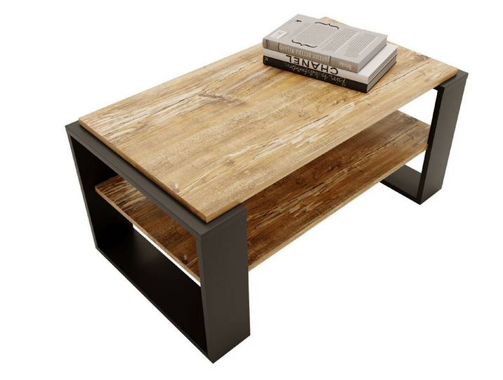 Raumhirsch Furniture Couchtisch Kaja96 modern & stabil fürs Wohnzimmer aus Holzwerkstoff