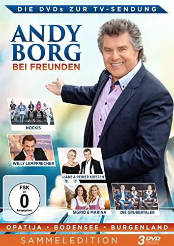 Andy Borg Bei Freunden - Opatija - Bodensee - Burgenland (3DVD-Sammeledition) - Preis vom 11.10.2026 15:43:13 h