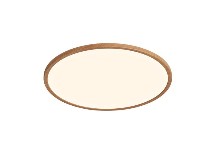 Oja 29 IP54 2700K Dim Plafonnier Feuille de bois