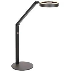 Steinhauer LED-Tischleuchte Ringlux Alu, Eisen, Stahl & Metall