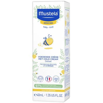 Mustela Voedende Cold Cream Gelaat Droge Huid Nieuwe Formule 40 ml Creme