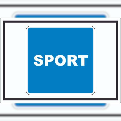 HB-Druck Sportfahrzeuge erlaubt Sportboote Symbol Aufkleber A4 (210x297mm)