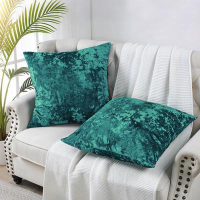Home Soft Things Rancho Crushed Velvet Throw Pillow Cover Set, NO INSERT