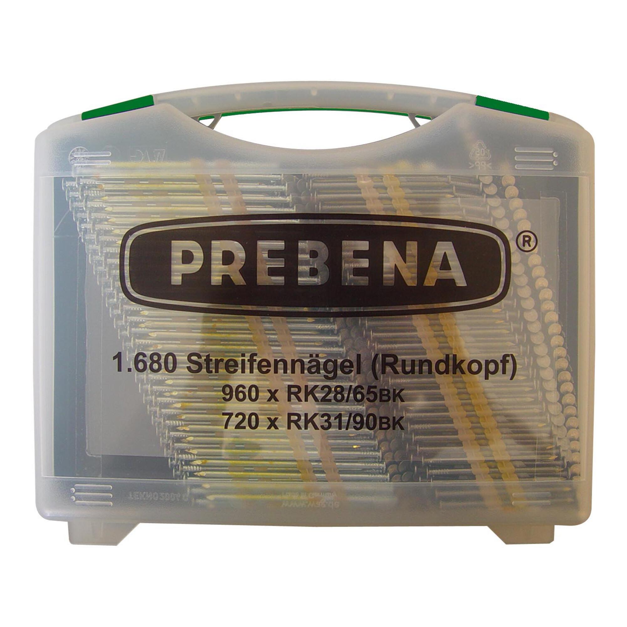 Prebena Rundkopfnägel im Handwerker-Koffer RK-BOX)