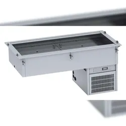 Combisteel Drop-in Kühlbecken mit Umluft und GN1/5
