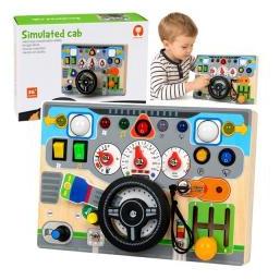 Lean Toys Manipulationsbrett aus Holz mit Licht und Ton (72337380)