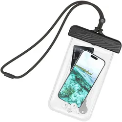 Force Case FCPOUCHWATFLOAT Wasserdichte Hülle (Universal), Smartphone Hülle, Transparent