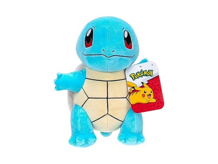 Pokémon PKW3458-20 cm pluche - Schiggy, officiële pluche