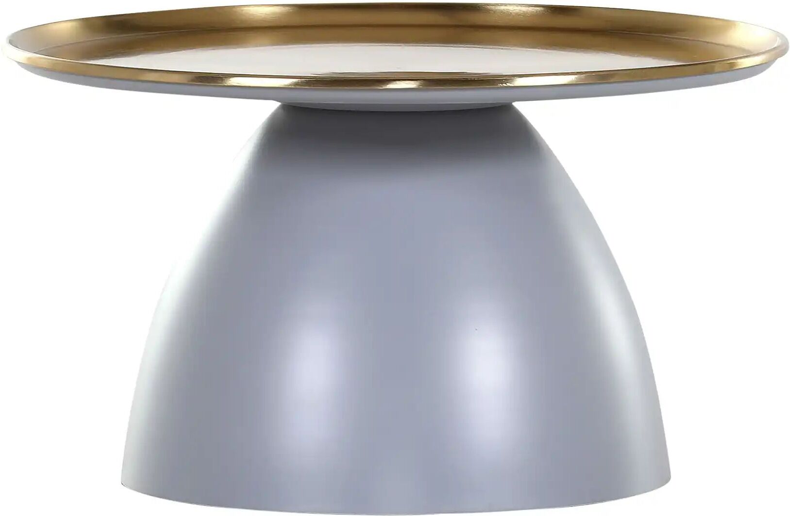 Höffner Couchtisch  Cecil ¦ grau ¦ Maße (cm): H: 36  Ø: 63