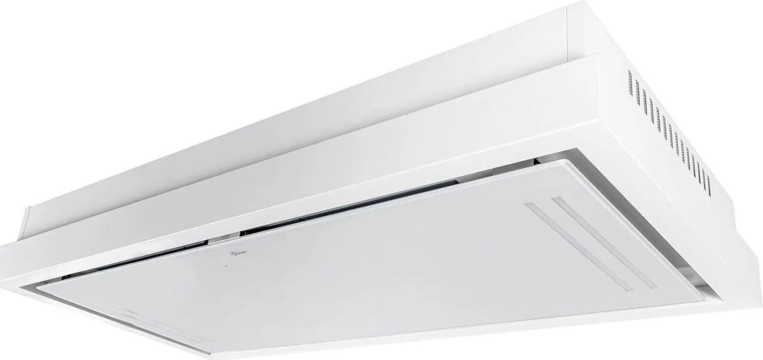 Gurari GCH C 343 120 WH PRIME Dunstabzugshaube Deckenhaube 120 cm 1000m³/ h EBM Motor