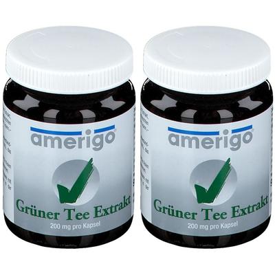 Grüner TEE Extrakt amerigo 200 mg Kapseln 2x 2x90 St