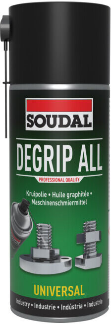 Soudal Spray Technique Degrip All (Dégraissant) 400ml (119716)