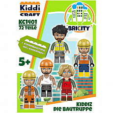 KiddiCraft Bricity - Figuren-Pack - Bautruppe - deutsch 300424