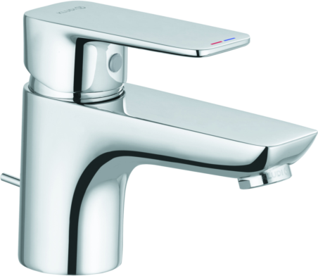 Kludi Pure&style Waschtischarmatur 60 403850575  chrom, mit Metall-Ablaufgarnitur