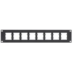 Kramer RK-WP16 - Rack-Montage-Steckdosenplatte - Grau - 2U - 48.3 cm (19"), Serverschrank Zubehör, Grau