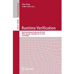 Runtime Verification, Fachbücher von Thao Dang, Volker Stolz