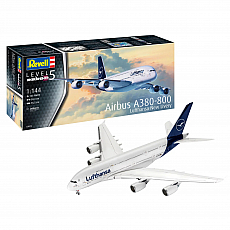 Revell - Airbus A380-800 Lufthansa New Livery - 1:144 - 163 Teile 305500