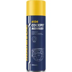 Mannol 6126 Cockpit Reiniger Spray Citron Kunststoffpflege Zitrone 500 ml