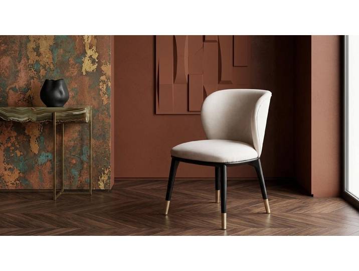 JVmoebel Sitzgruppe Eleganter Polsterstuhl Esszimmerstuhl Modernes Möbel Design, Made in Europa