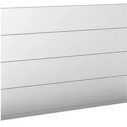 Biohort Sichtschutz zu DaVinci ohne Acrylglas Gr. 1,5m silber-metallic B138921