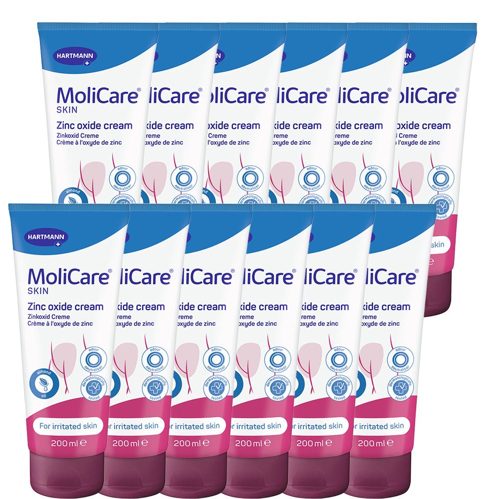Molicare Skin Zinkoxid Creme 12x200 ml