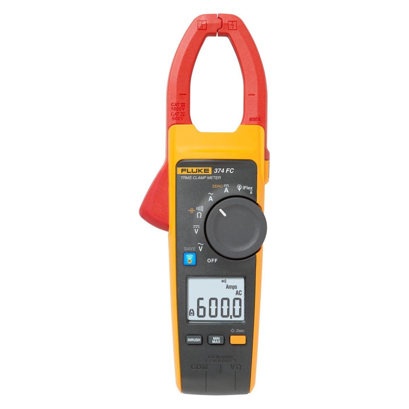 Fluke 374 FC (CAT III 1000V, CAT IV 600V, Hand-Multimeter) (4696001)