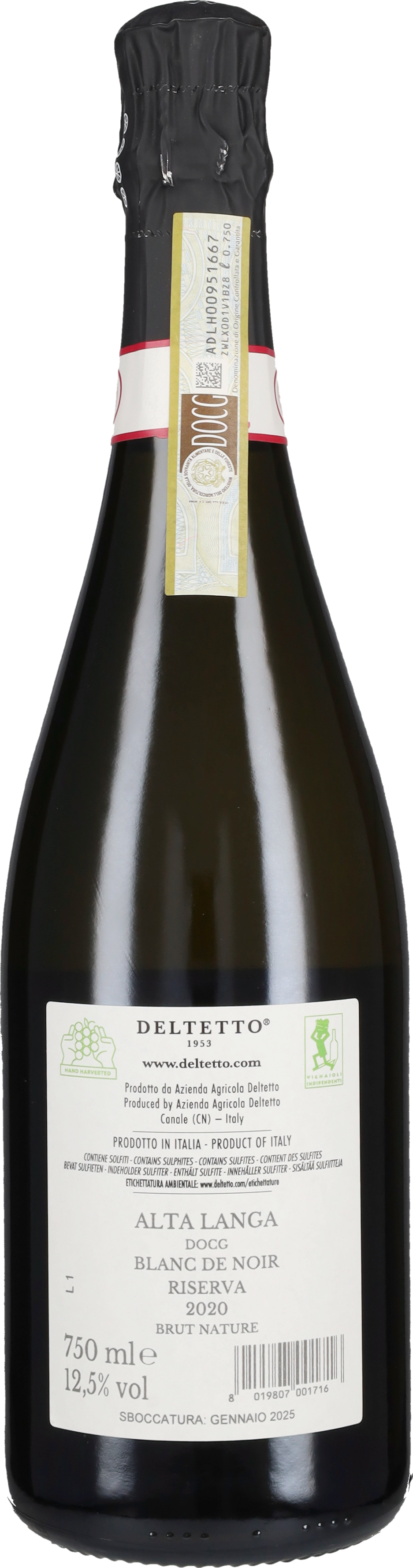 Alta Langa Riserva Nature Blanc de Noirs '570m' Deltetto 2021