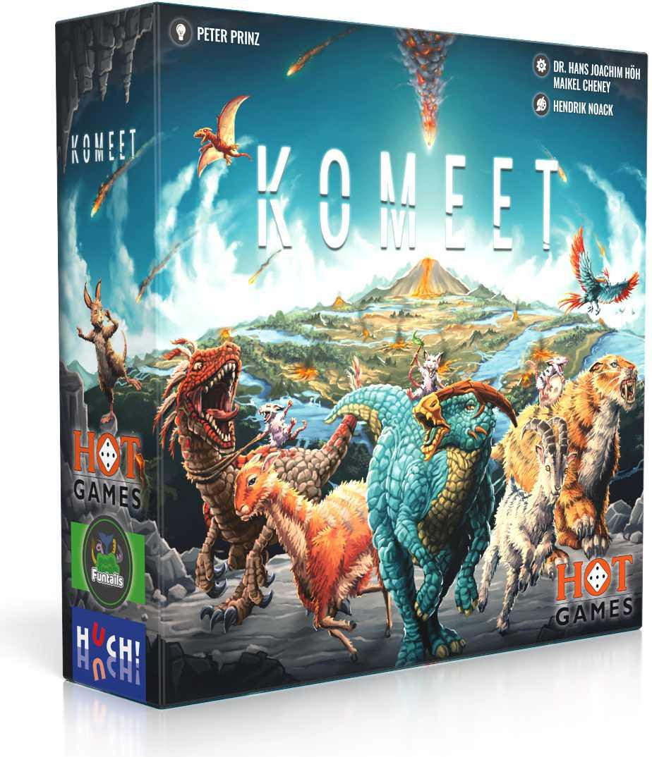 Hot Games Komeet: Strategisch bordspel voor 2-4 spelers