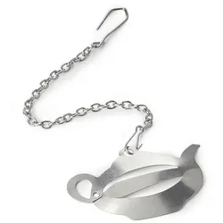 Filterclip Teekanne Ø 3,3 cm Edelstahl Silber