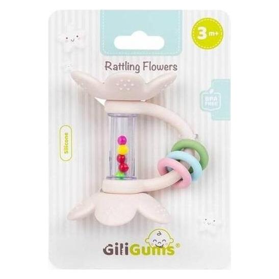 GiliGums Rassel Pastellblumen (58222445)