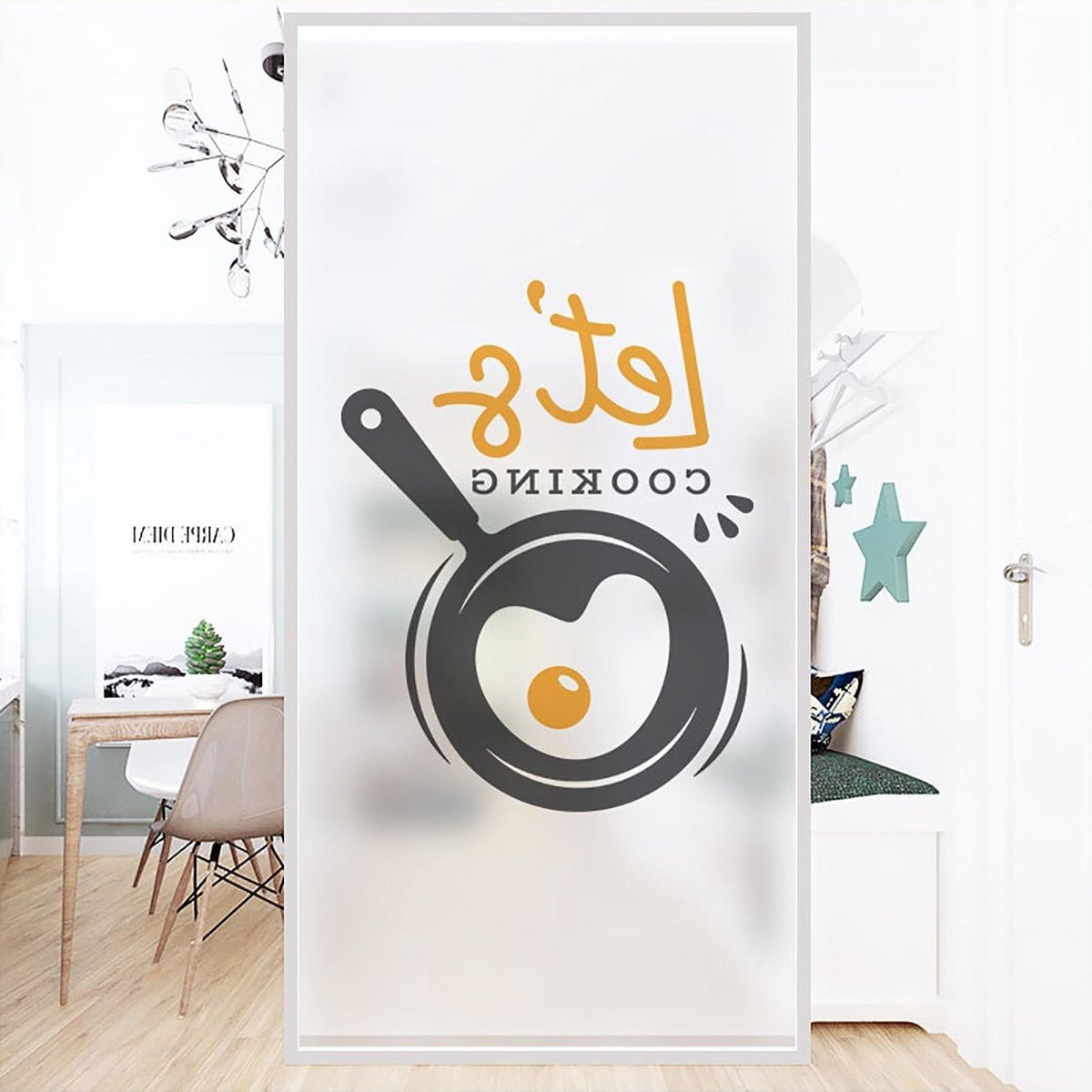 Merkloze Raamfolie Privacy - Decoratieve Glasfolie - Mat - 100 x 200 cm