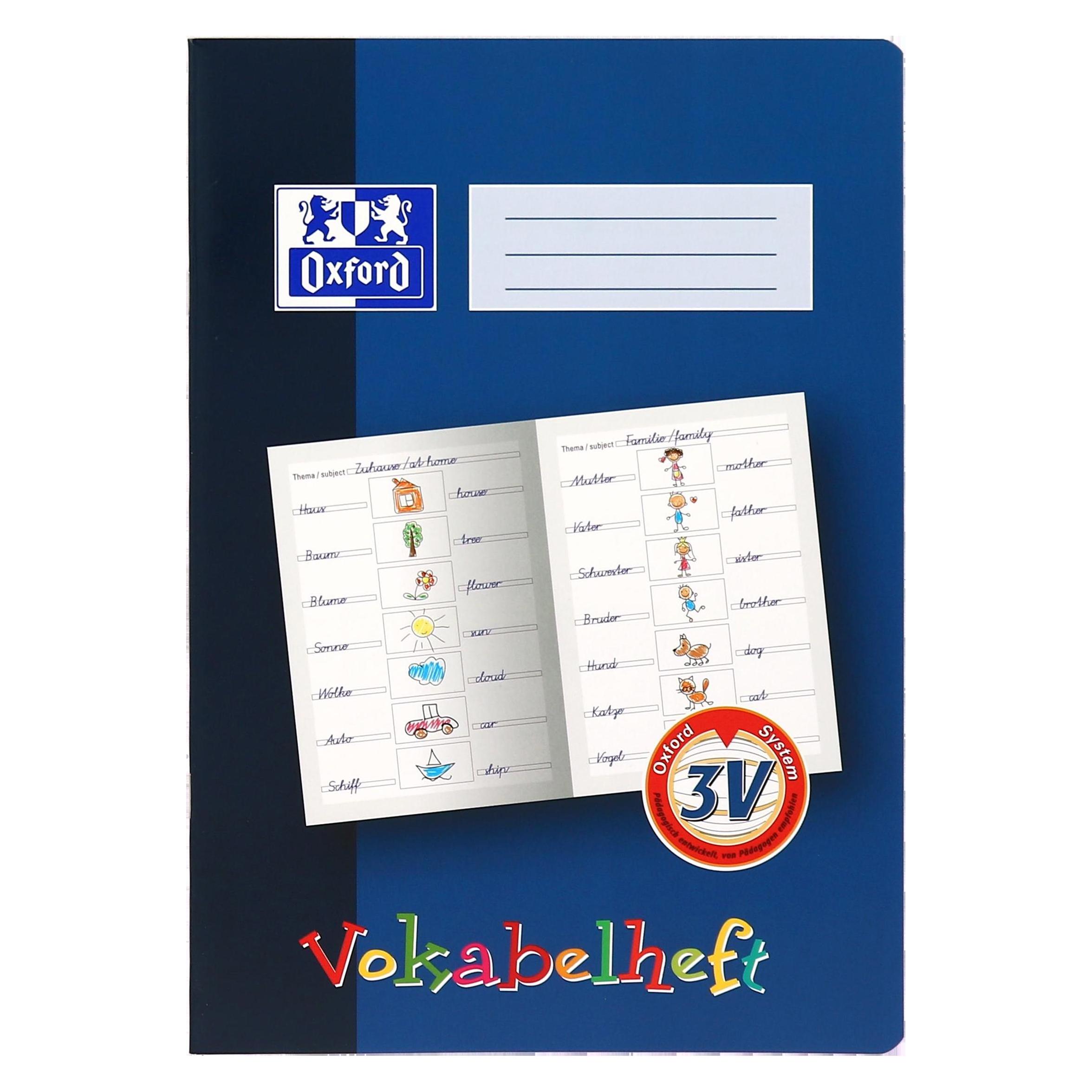 Oxford Vokabelheft A4 (A4, Liniert) (100057954)
