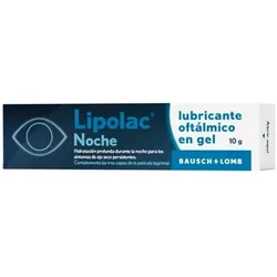 Bausch + Lomb, Augenpflege, Bausch & Lomb Lipolac Nacht Gleitgel für die Augen 10g (Augenpflege Gel, 10 ml, Nacht)