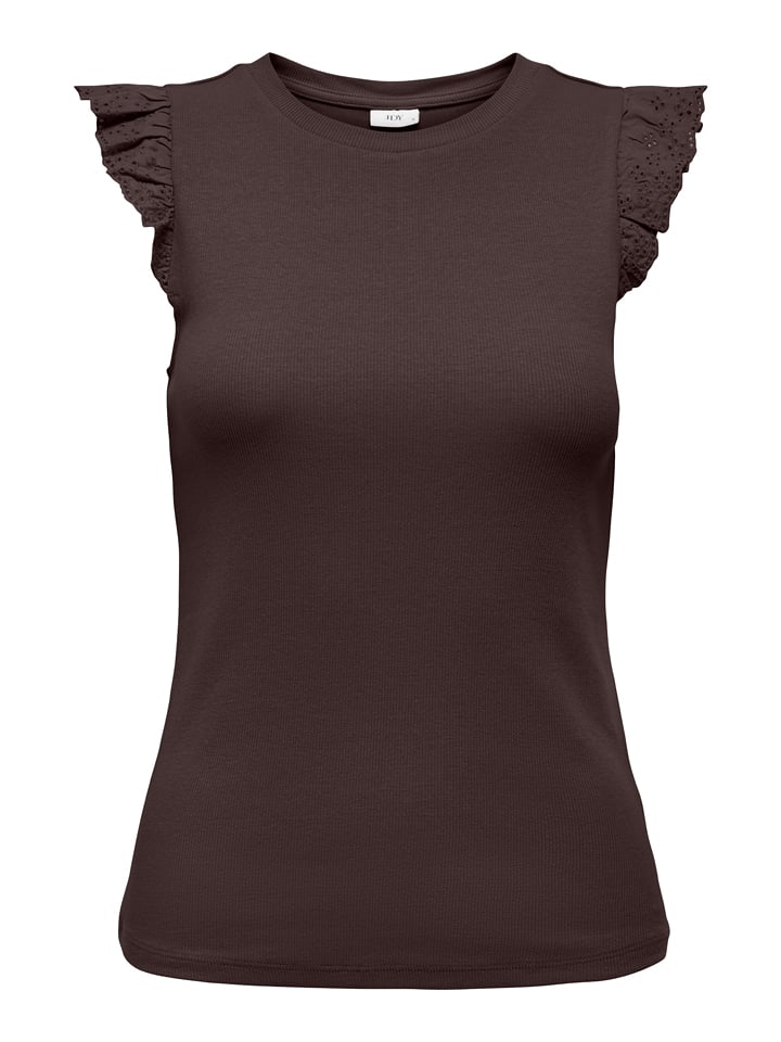 JDY Bluse "Sofia" in Braun - XS