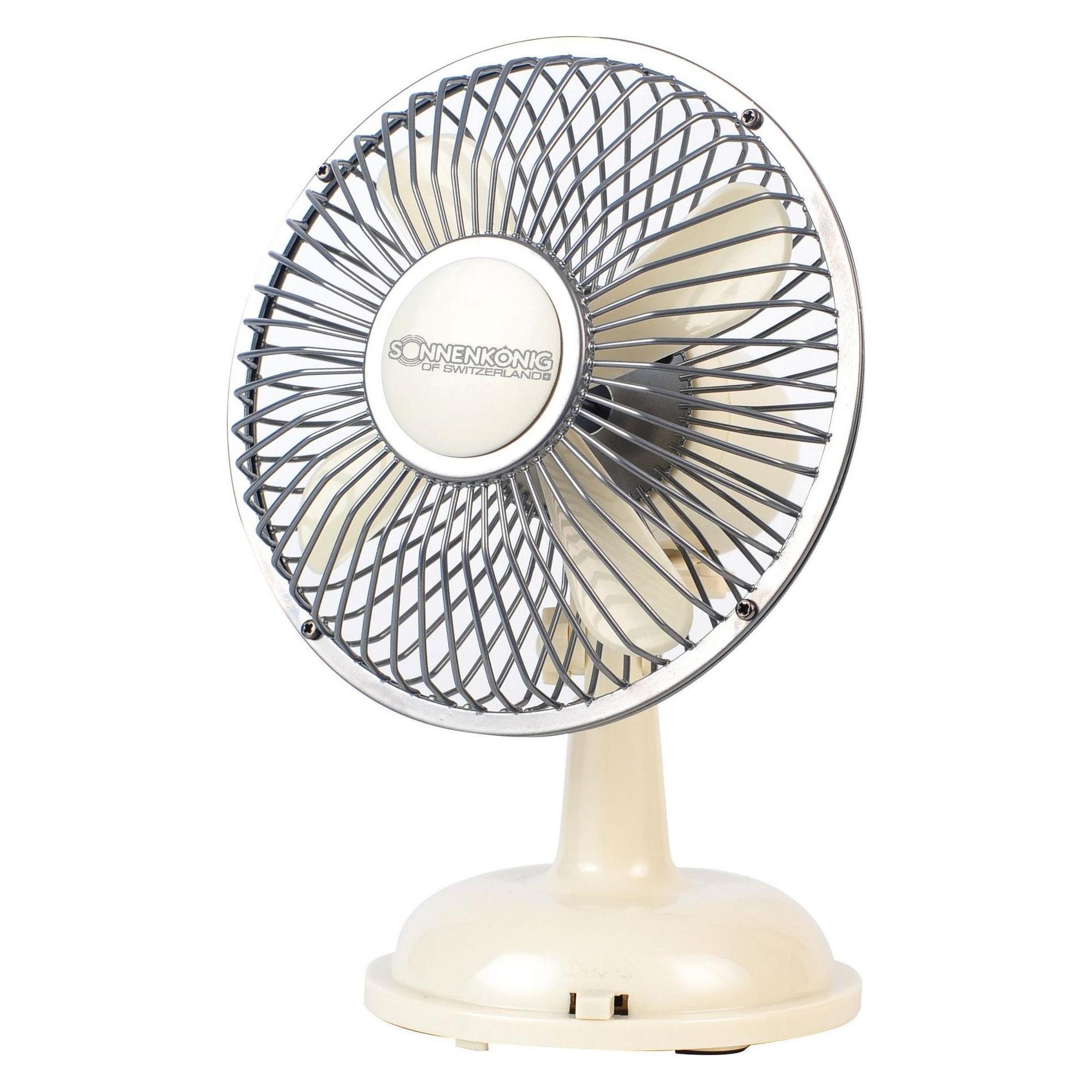 Sonnenkönig Retro Fan (40 dB) (Retro Fan weiss)