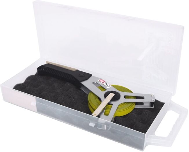 Mesure roulante, 13mm, ruban acier, 30 m ; KS Tools (300.0050)