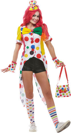 Clown-Frack "Augustina" für Damen