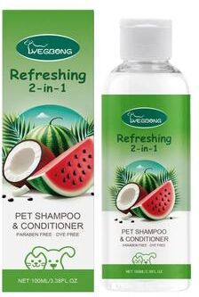 Inspired Living YEGBONG 2 in 1 Pet Shampoo And Conditioner For Dogs & Cats Anti Itch Odor Control Wash 1pc