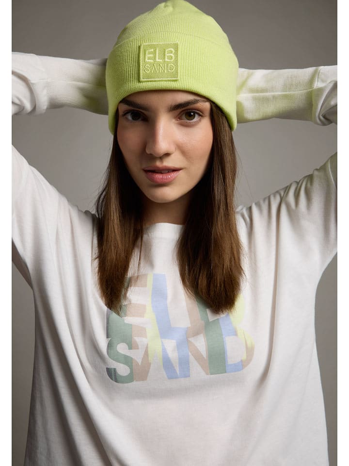 ELBSAND Beanie "Bea" in Limette - onesize