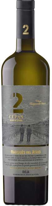 Vino Blanco Marqués del Atrio Dos Cepas 2020 D.O. Rioja 75cl