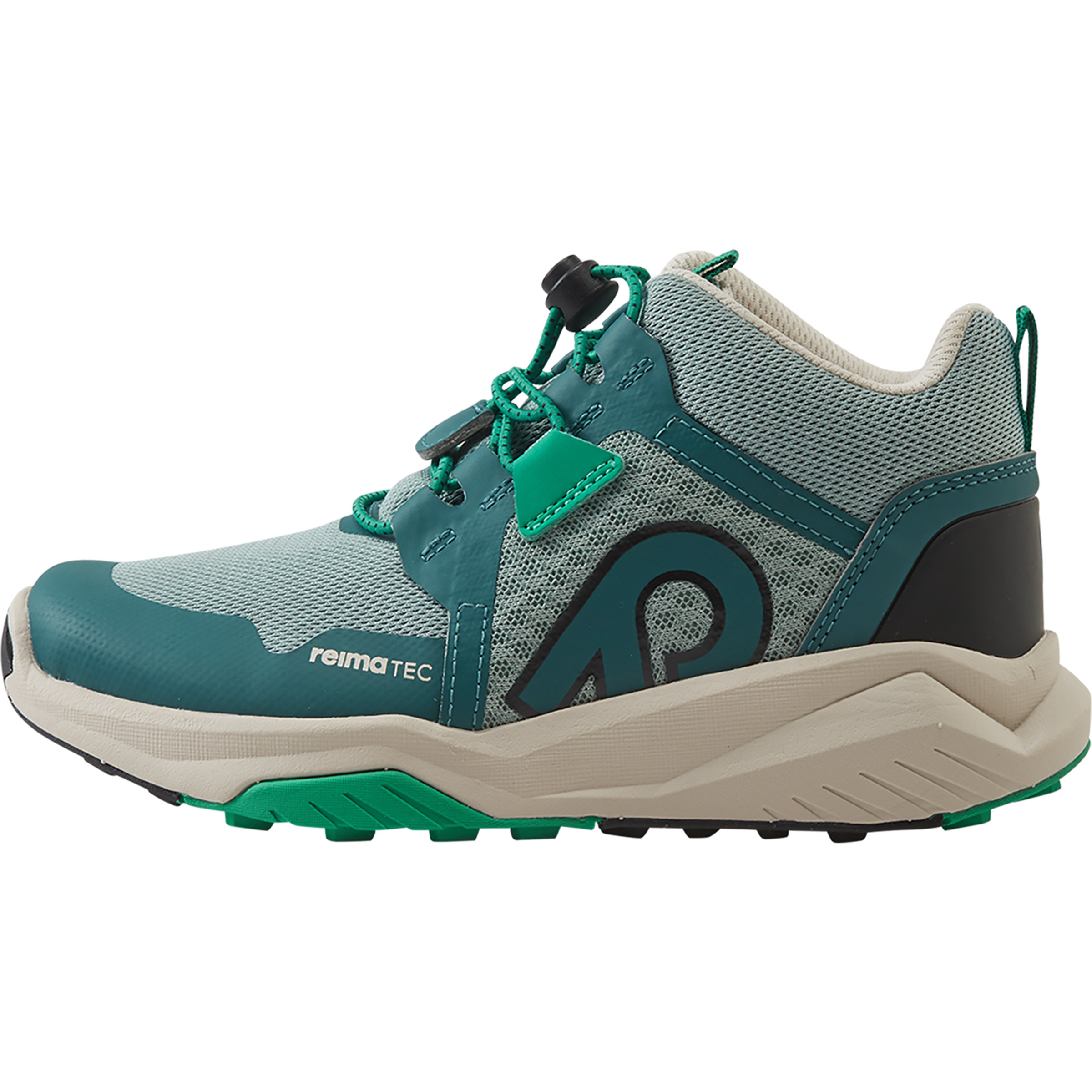 reima Kiritin Kinder Zustiegsschuhe stone green Größe 28 Lifestyle Wasserdicht