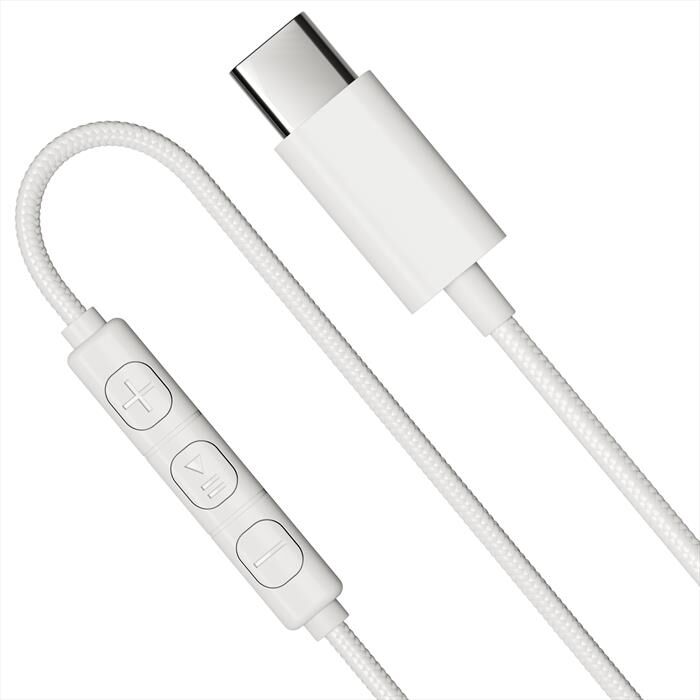 URBANISTA Auricolari Wired San Francisco 2-white Bianco