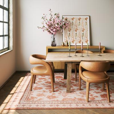Padma Lakshmi x Rugs USA Padma Lakshmi Botanica Hand-Tufted Botanical Wool-Blend Rug