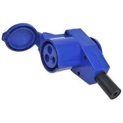 ProPlus 373503 CEE Winkelkupplung 90 mit 230 Volt Schuko Steckdose