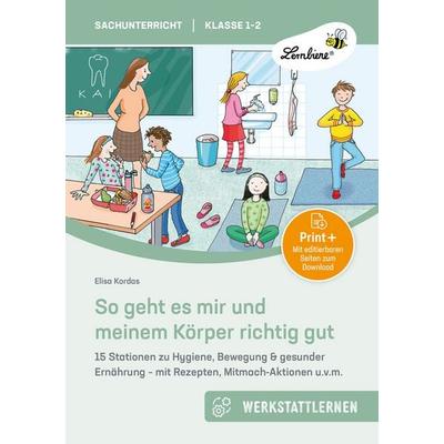 So geht es mir und meinem Körper richtig gut, Set von Elisa Kordas, Lernbiene, 978-3-7468-1184-0