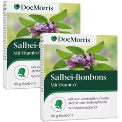 DocMorris Salbei-Bonbons Duo 2X50 g