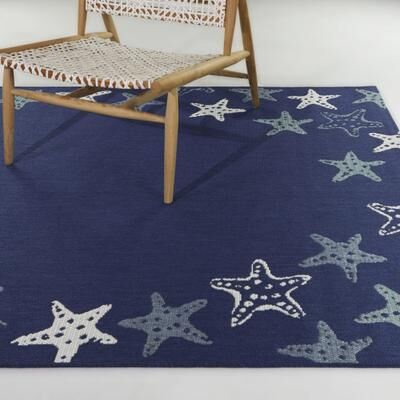 Balta Rugs Jan Coastal Starfish Indoor/Outdoor Area Rug