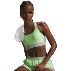 UNDER ARMOUR Armour Mid Crossback Sport-BH Damen 712 - lumos lime/mod gray/lumos lime L