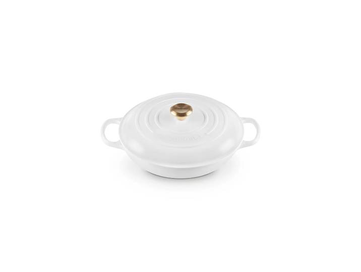 Le Creuset Signature Bufféttopf 3,5 l Weiß